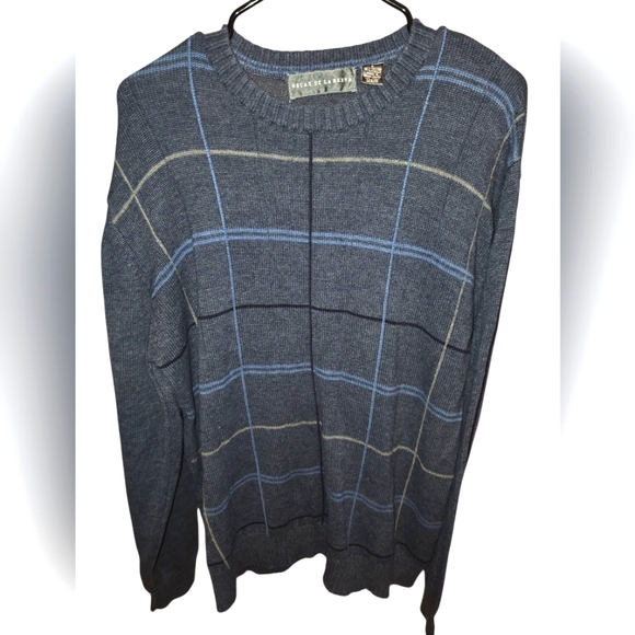 Euc Oscar De La Renta  Mens Sweater - Picture 1 of 3
